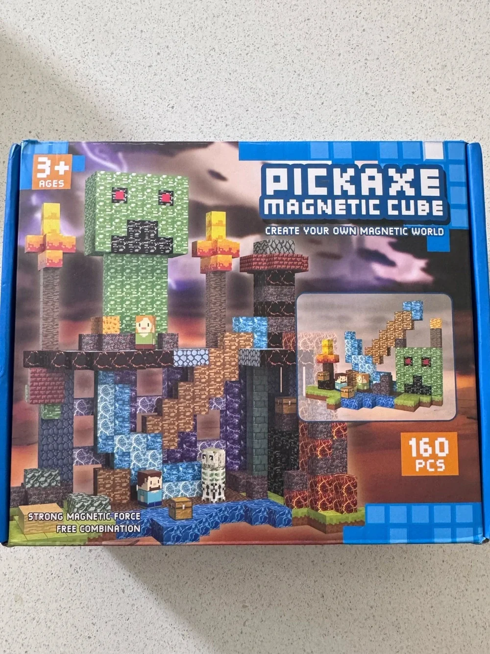 Building Set - Green & Blue